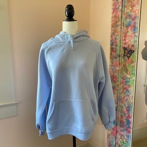 Light blue oversized hoodie